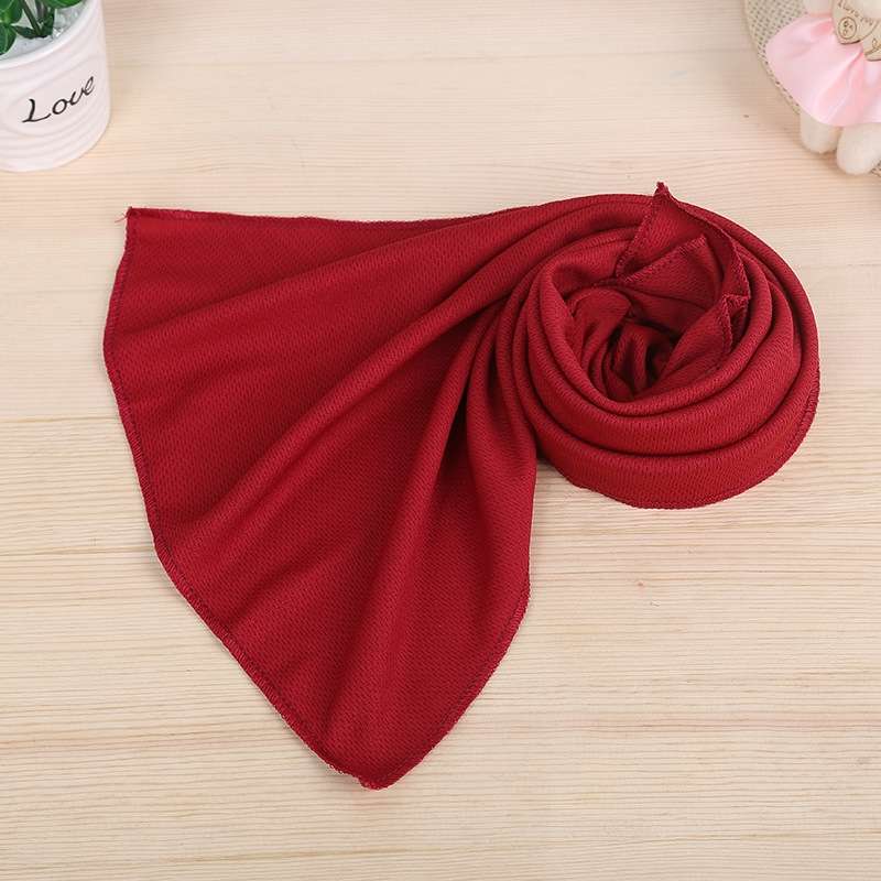 Outdoor Sports Portable Cold Feeling Prevent Heatstroke Ice Towel, Size: 30*80cm(Blue)
