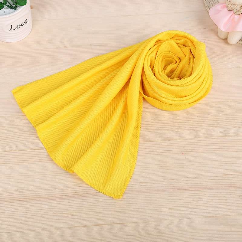 Outdoor Sports Portable Cold Feeling Prevent Heatstroke Ice Towel, Size: 30*80cm(Blue)