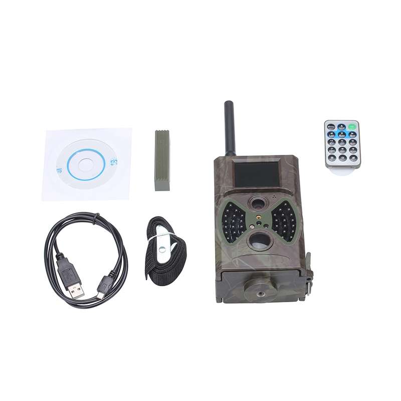 HC300M 2.0 inch LCD 12MP Waterproof IP54 IR Night Vision Security Hunting Trail Camera with MMS Func
