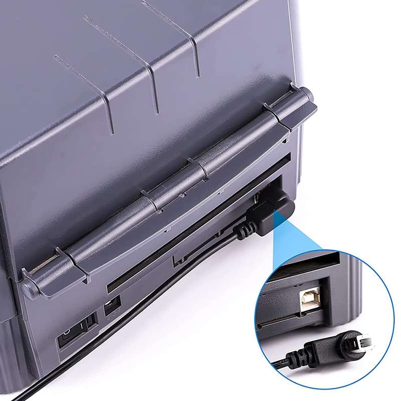 USB 2.0 Type-B Male to Female Printer / Scanner Extension Cable for HP, Dell, Epson, Length: 50cm(Bl