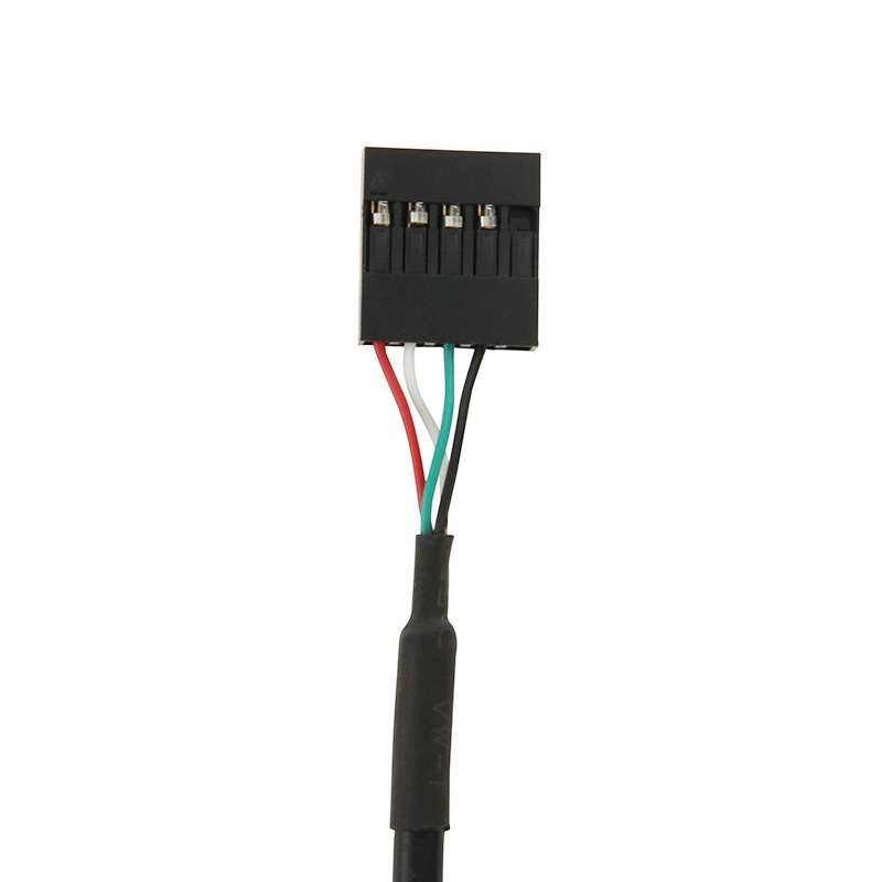 5 Pin Motherboard Female Header to Mini USB Male Adapter Cable, Length: 50cm