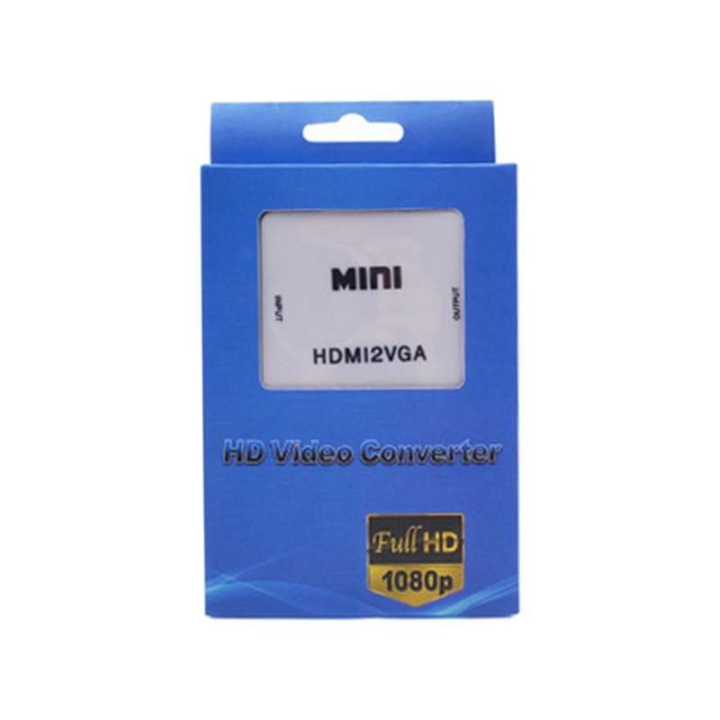 Mini HDMI to VGA Audio Converter