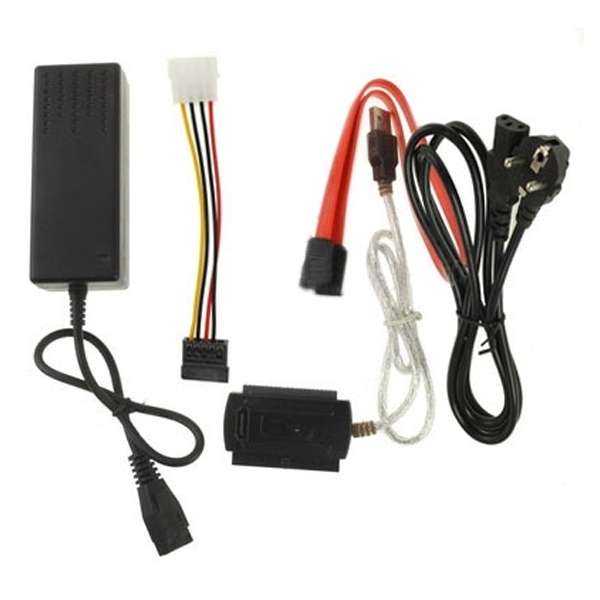USB to 2.5mm DC Charging Cable, Length: 65cm(Black)