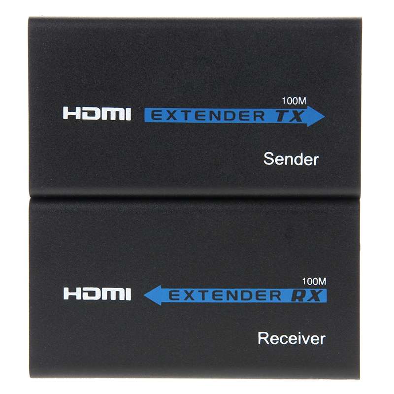 HD 1080P HDMI Mini VGA to HDMI Scaler Box Audio Video Digital Converter(White)