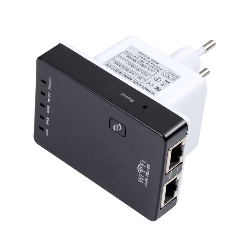 300Mbps Wireless-N Mini Router, Support AP / Client / Router / Bridge / Repeater Operating Modes, Si