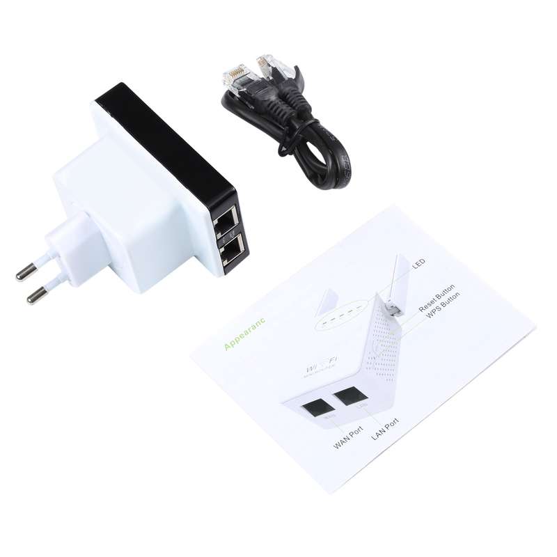 300Mbps Wireless-N Mini Router, Support AP / Client / Router / Bridge / Repeater Operating Modes, Si