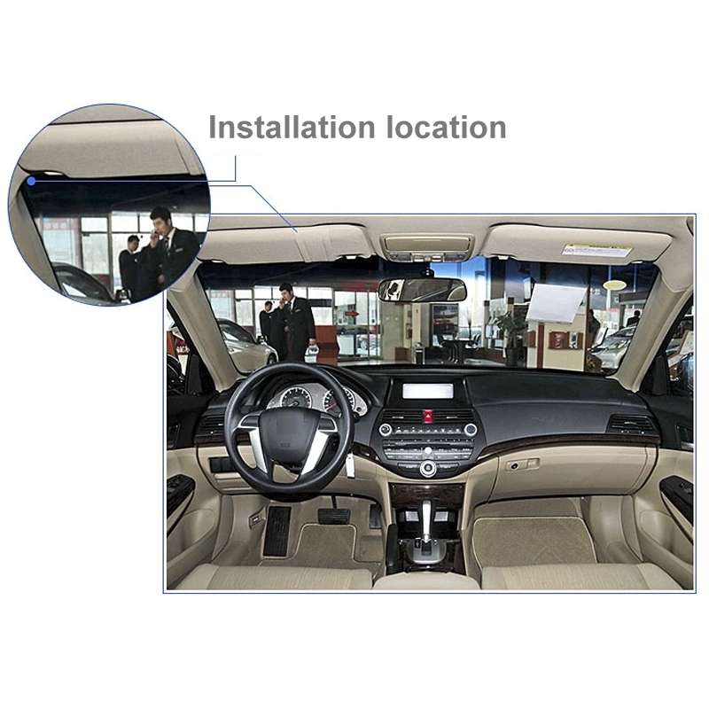 Vehicle GPS Antenna Active Receiver Magnetic Base Mount Adapter Aerial SMA Male Connector, Cable Len