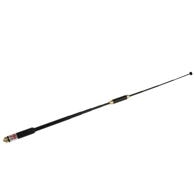 AL-800 Dual Band 144/430MHz High Gain SMA-F Telescopic Handheld Radio Dual Antenna for Walkie Talkie