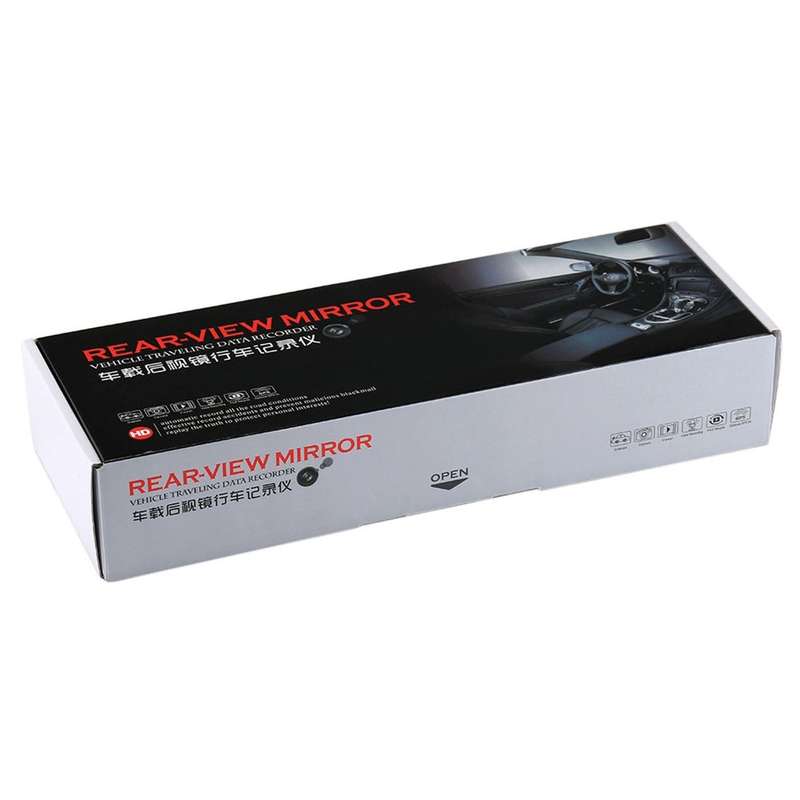 480P 2.8 inch Screen Display Vehicle DVR, 140 Degree Wide Angle Viewing, Support Loop Recording / Mo