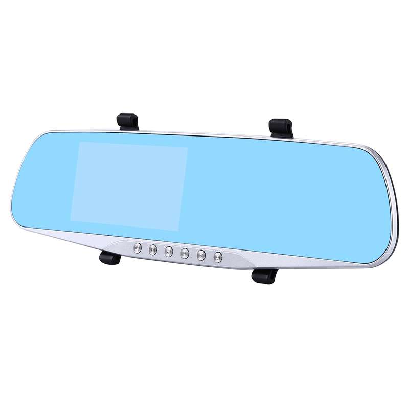 G832 HD 1080P 4.3 inch Screen Display Rearview Mirror Vehicle DVR, Novatek 96223 Programs, 170 Degre