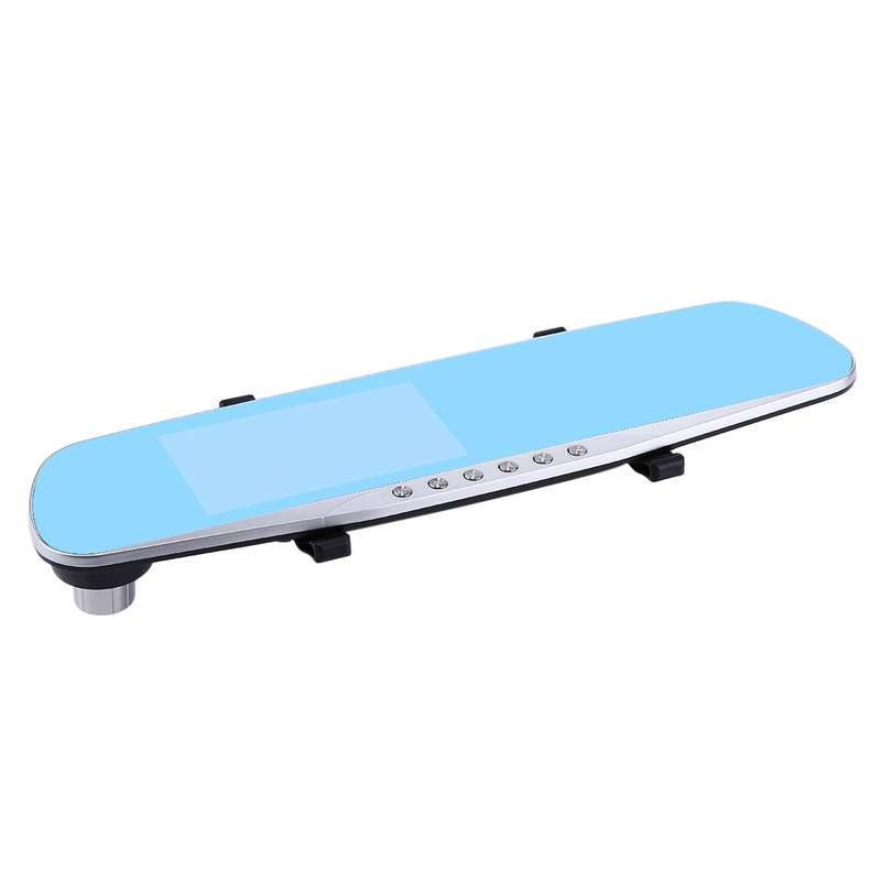 G832 HD 1080P 4.3 inch Screen Display Rearview Mirror Vehicle DVR, Novatek 96223 Programs, 170 Degre
