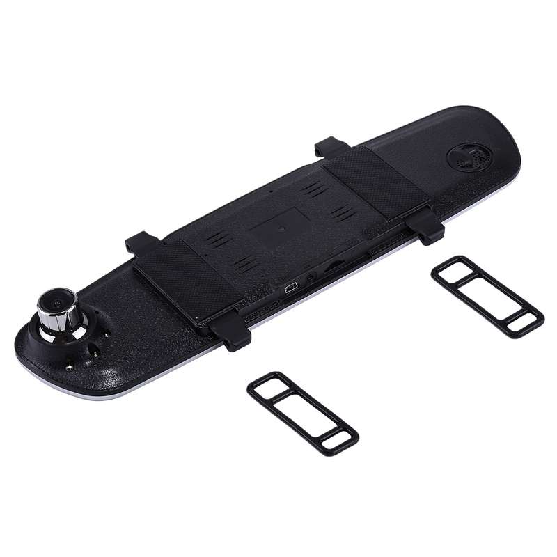 G832 HD 1080P 4.3 inch Screen Display Rearview Mirror Vehicle DVR, Novatek 96223 Programs, 170 Degre