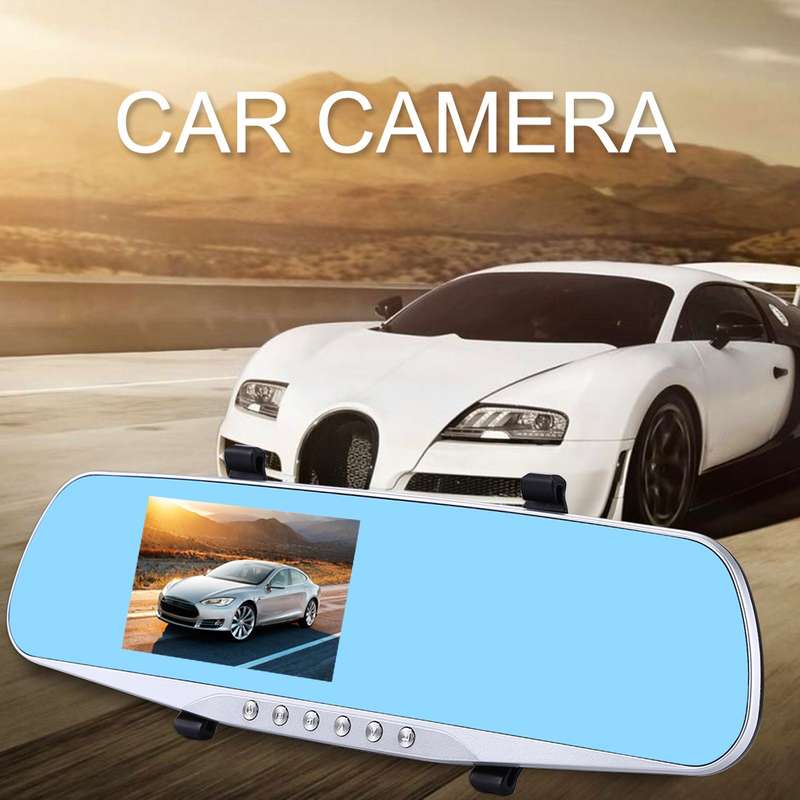 G832 HD 1080P 4.3 inch Screen Display Rearview Mirror Vehicle DVR, Novatek 96223 Programs, 170 Degre