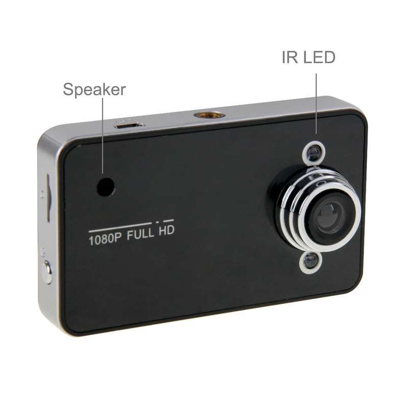 G200 720P VGA 2.4 inch LCD Screen Display Car DVR Recorder, 100 Degrees Wide Angle Viewing, Support