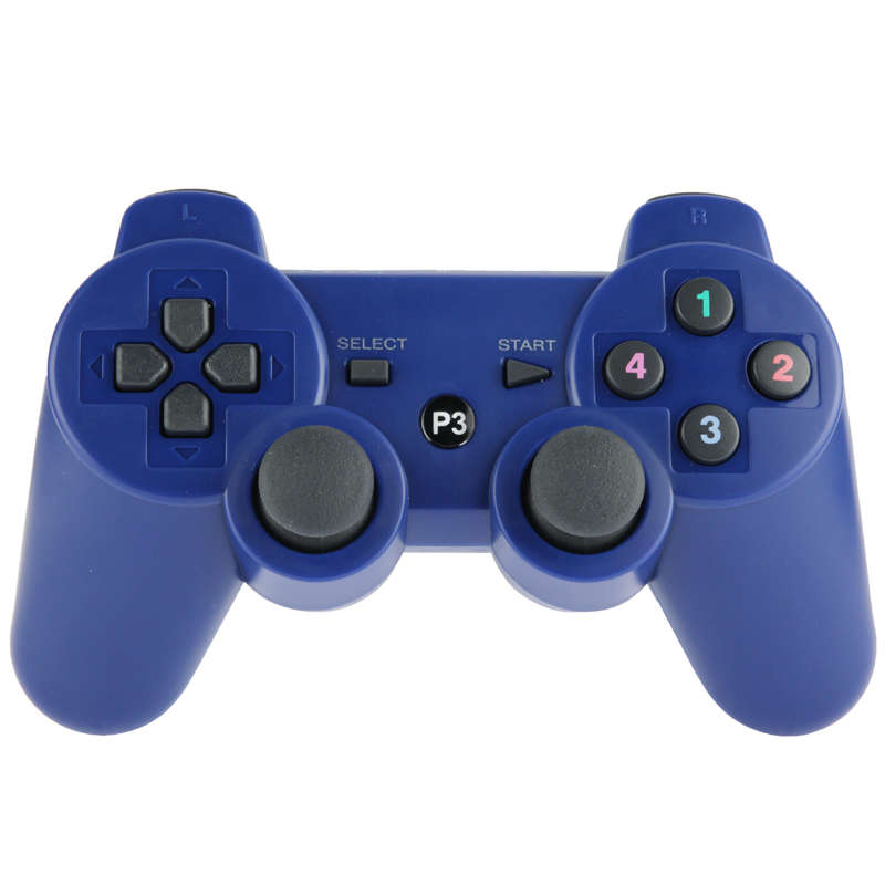Double Shock III Wireless Controller, Manette Sans Fil Double Shock III for Sony PS3, Has Vibration