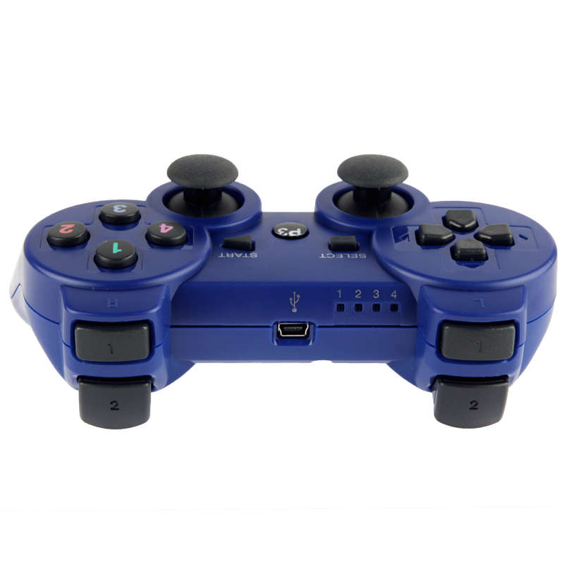 Double Shock III Wireless Controller, Manette Sans Fil Double Shock III for Sony PS3, Has Vibration