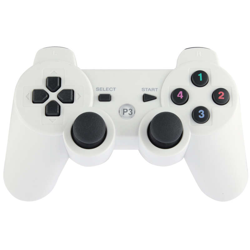 Double Shock III Wireless Controller, Manette Sans Fil Double Shock III for Sony PS3, Has Vibration
