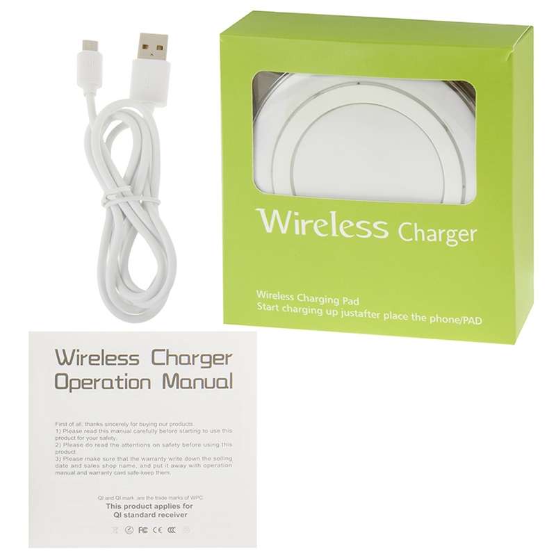 A1 Qi Standard Wireless Charging Pad(Black)