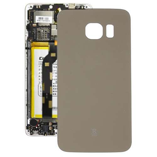 For Galaxy S6 Edge / G925 Original Battery Back Cover (Gold)