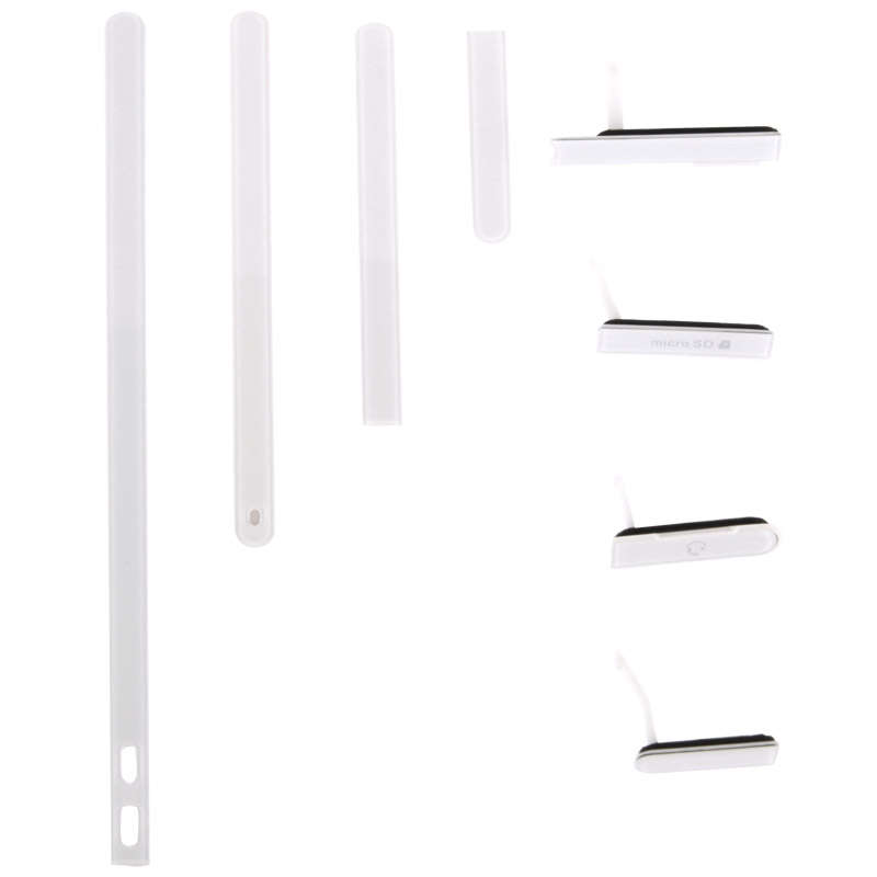 Middle Board + Battery Back Cover for Sony L36H(White)