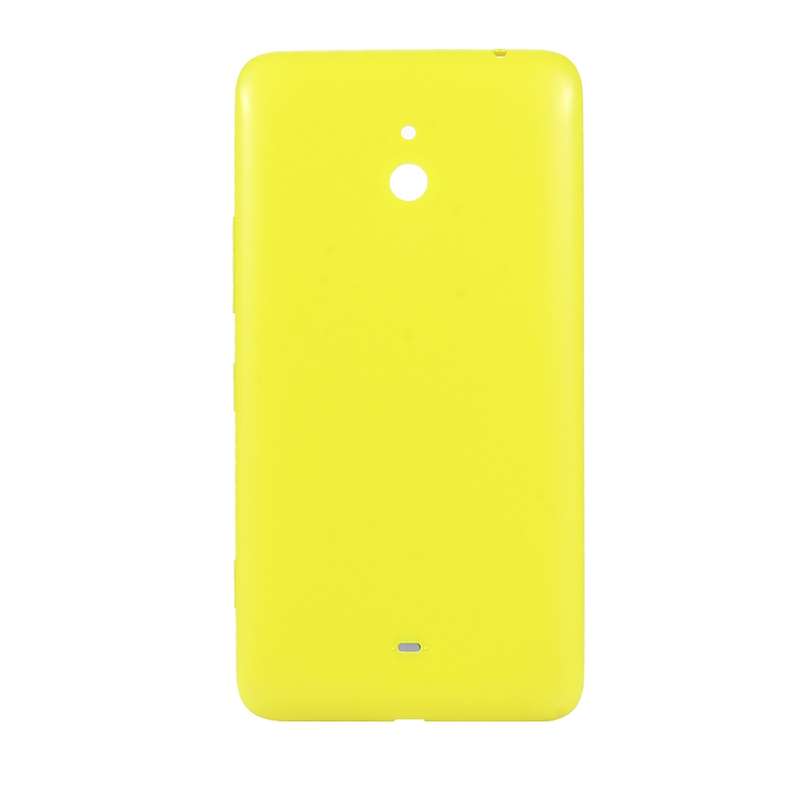 Original Housing Battery Back Cover + Side Button for Nokia Lumia 1320(Yellow)