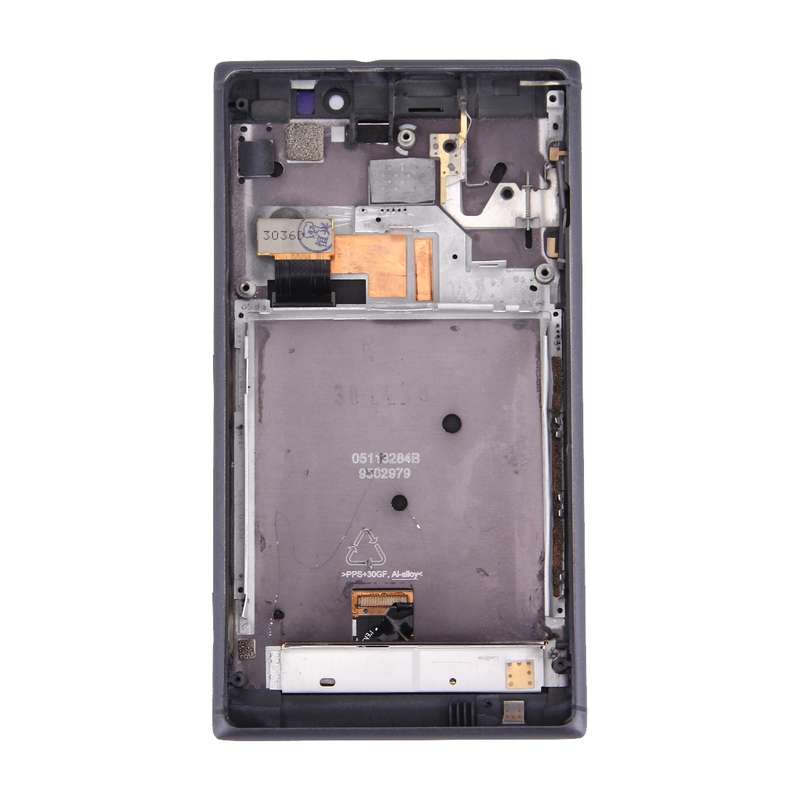 LCD Display + Touch Panel with Frame for Nokia Lumia 925(Black)