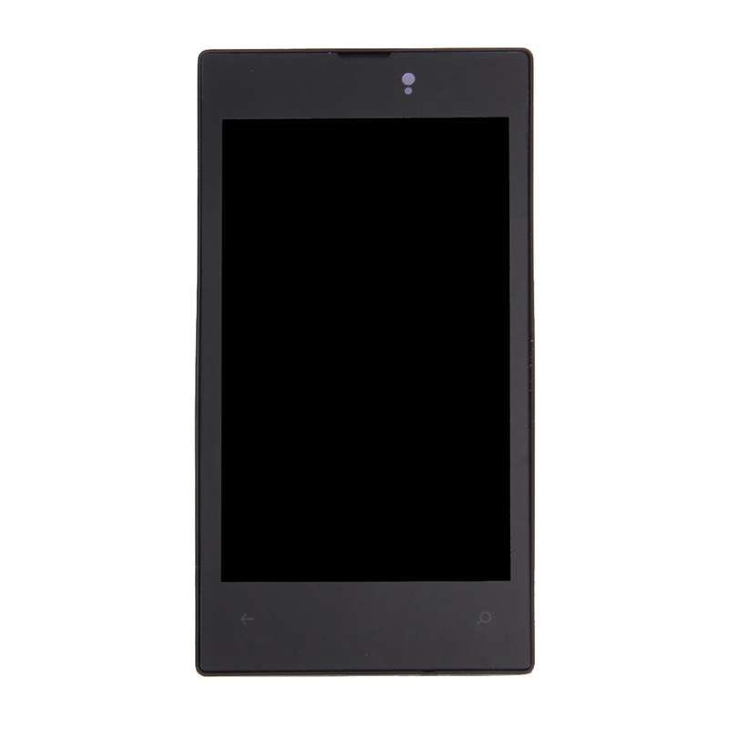 LCD Display + Touch Panel with Frame for Nokia Lumia 520(Black)