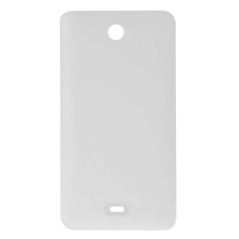 Frosted Surface Plastic Back Housing Cover for Microsoft Lumia 430(White)