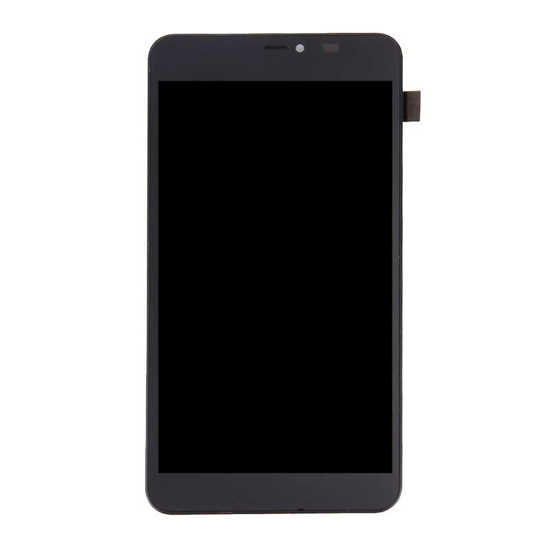 LCD Screen and Digitizer Full Assembly with Frame for Microsoft Lumia 640 XL(Black)