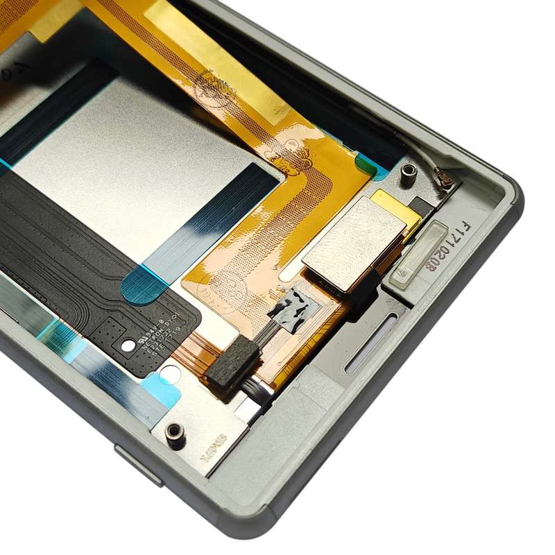 LCD Screen Digitizer Full Assembly with Frame for Sony Xperia M4 Aqua(White)