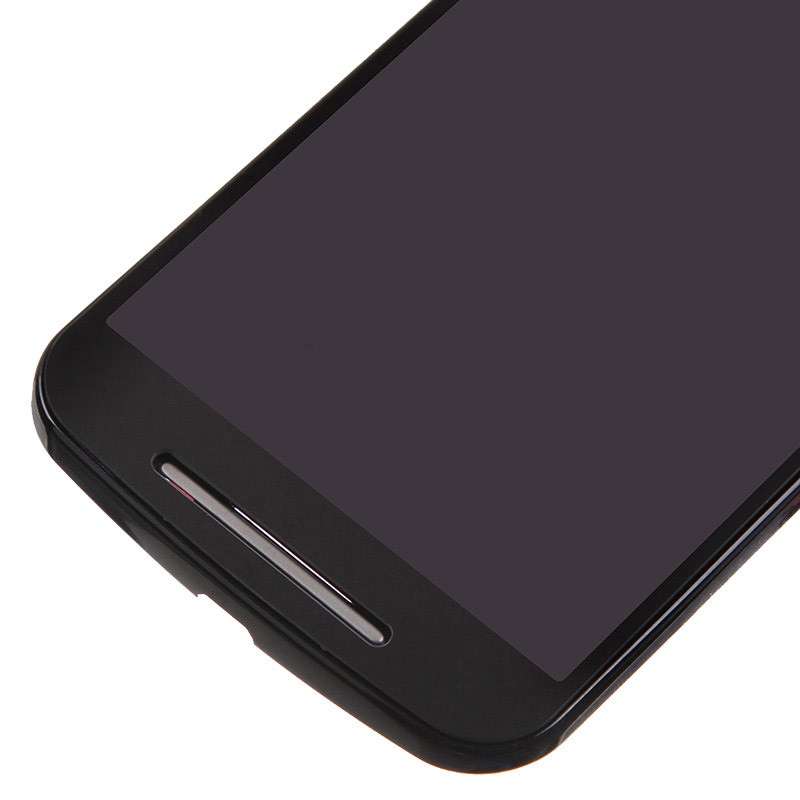 3 in 1 (LCD + Frame + Touch Pad) Digitizer Assembly for Motorola Moto G2(Black)