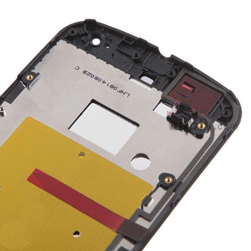 3 in 1 (LCD + Frame + Touch Pad) Digitizer Assembly for Motorola Moto G2(Black)