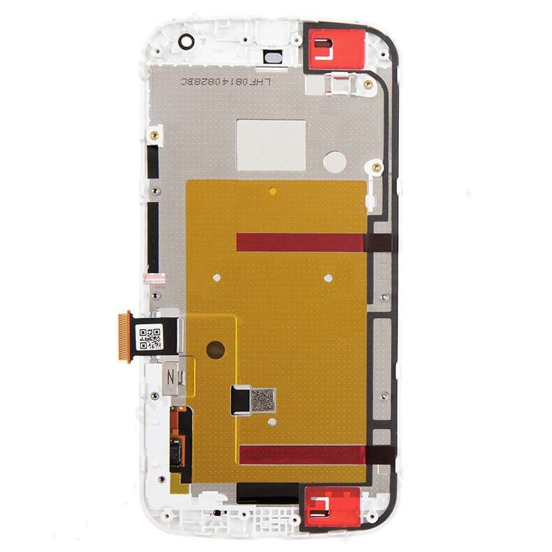 3 in 1 (LCD + Frame + Touch Pad) Digitizer Assembly for Motorola Moto G2(Black)