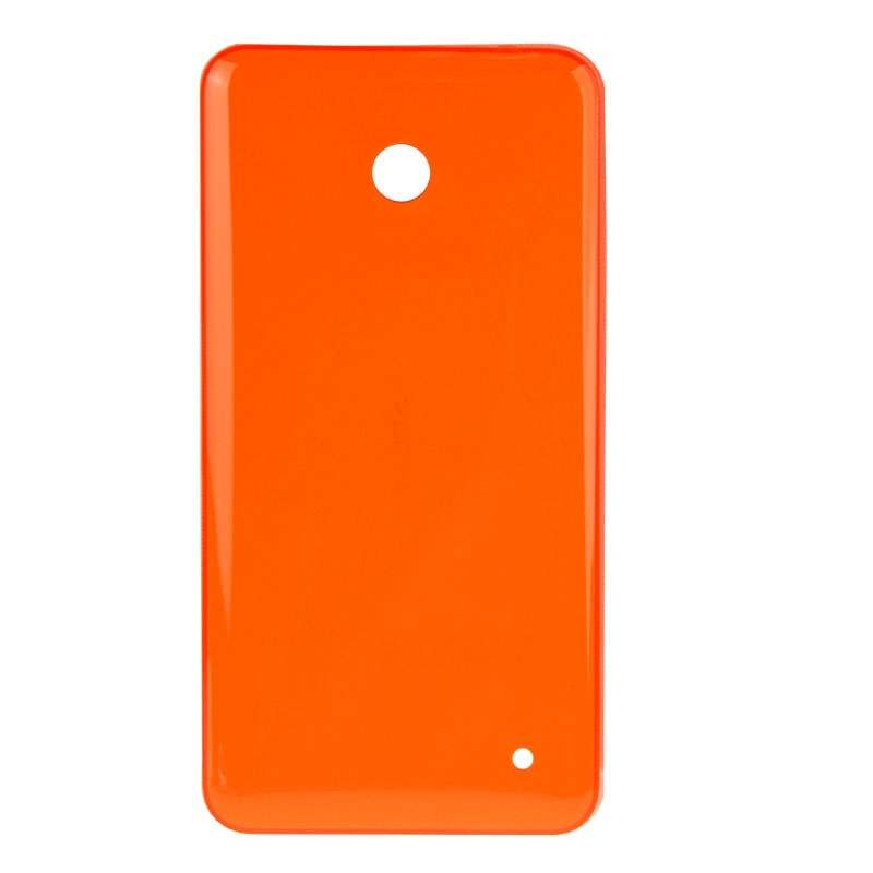 Housing Battery Back Cover + Side Button for Nokia Lumia 635 (Orange)