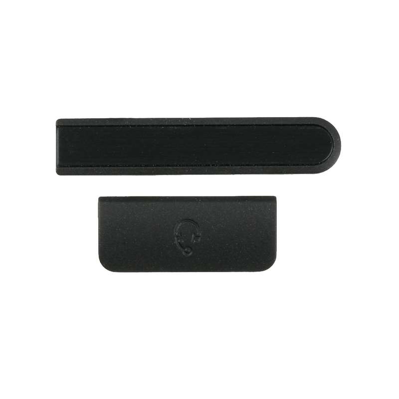Earphone Button & Volume Button for Sony Xperia ZR / M36h(Black)