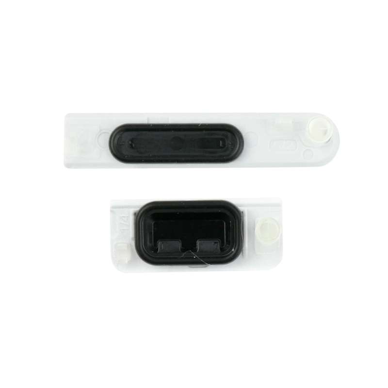 Earphone Button & Volume Button for Sony Xperia ZR / M36h(Black)