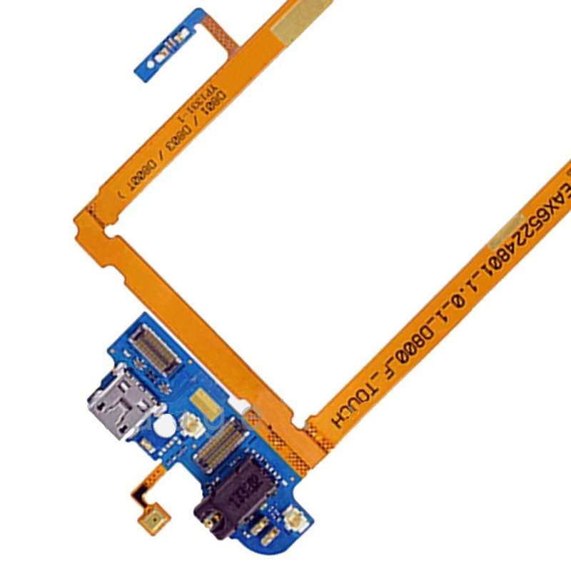 USB Charging Connector Port Flex Cable & Earphone Audio Jack Flex Cable & Microphone Flex Cable for