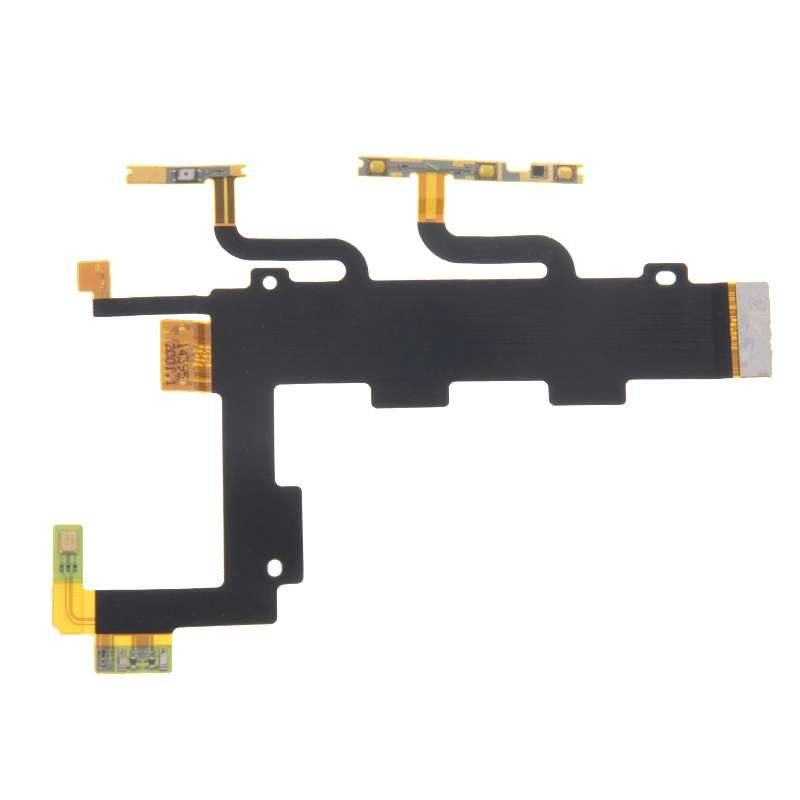 Power Button & Volume Button & Microphone Ribbon Flex Cable for Sony Xperia C3