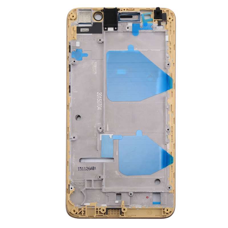 For Huawei Honor 4X Front Housing Screen Frame Bezel(Gold)