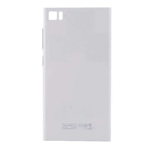 Back Housing Cover for Xiaomi Mi3(White)