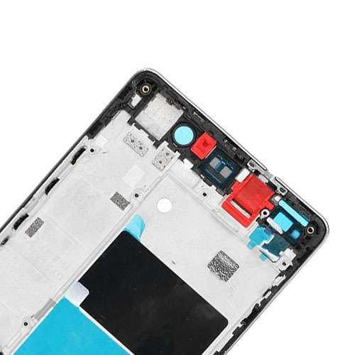 Front Housing Screen Frame Bezel for Huawei Ascend P8 Lite(Black)