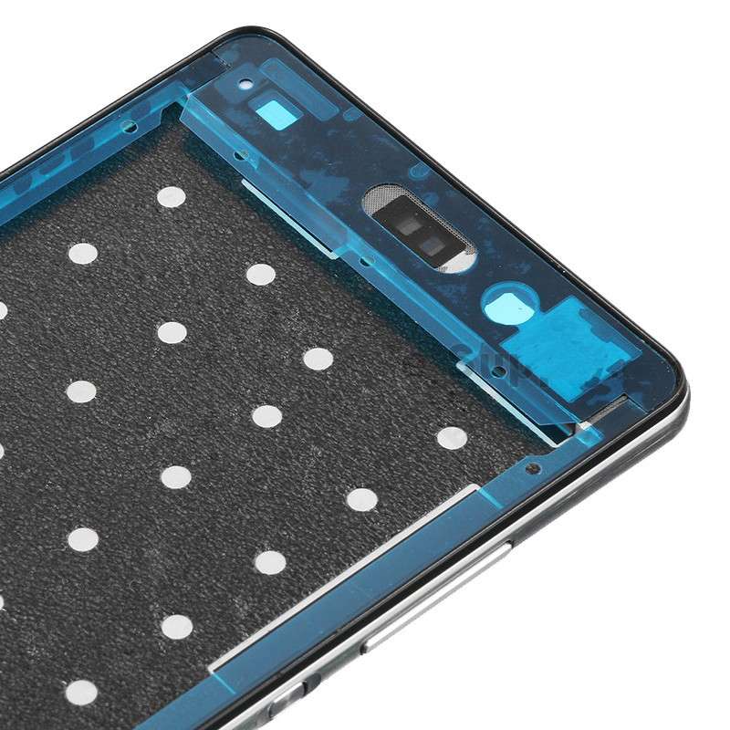 Front Housing Screen Frame Bezel for Huawei Ascend P8 Lite(Black)