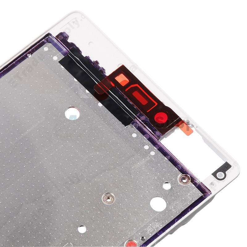 Front Housing Screen Frame Bezel for Huawei Ascend P8 Lite(Black)