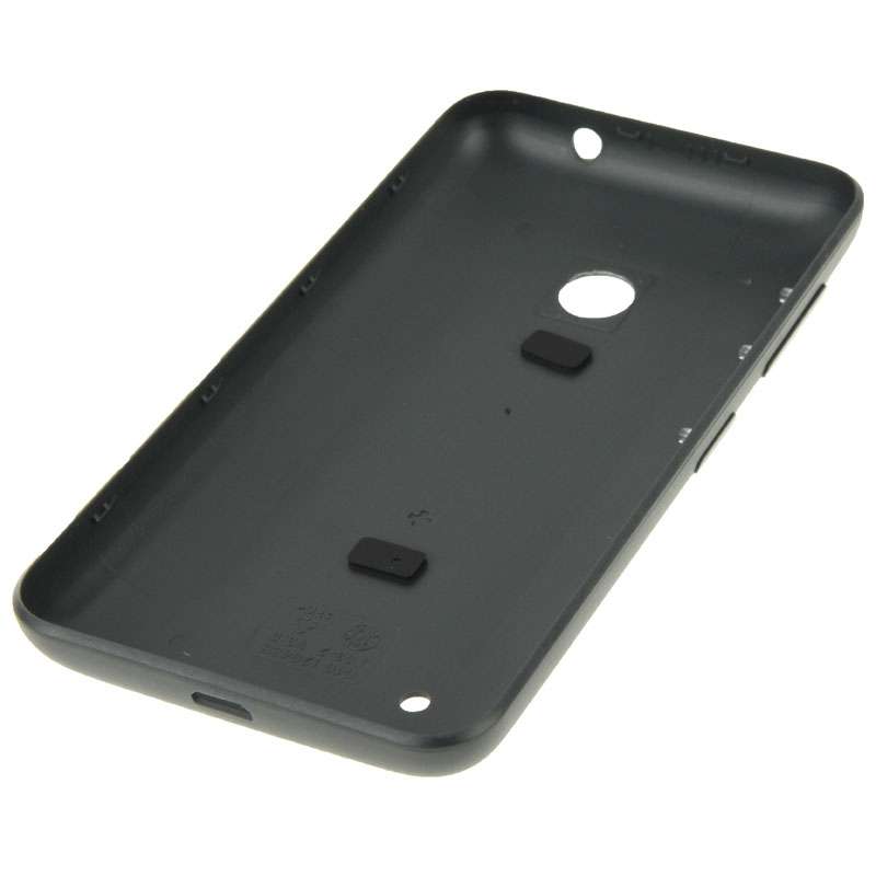Solid Color Plastic Battery Back Cover for Nokia Lumia 530/Rock/M-1018/RM-1020(Black)