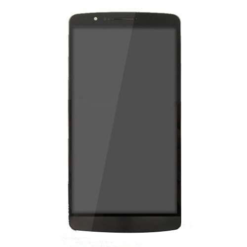 LCD Display + Touch Panel with Frame for LG G3 / D850 / D851 / D855 / VS985(White)