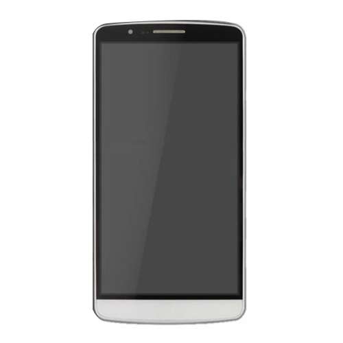LCD Display + Touch Panel with Frame for LG G3 / D850 / D851 / D855 / VS985(White)