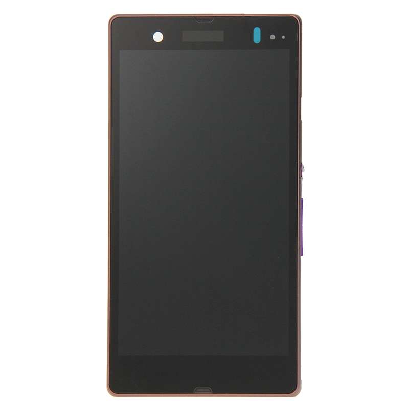 LCD Display + Touch Panel with Frame for Sony Xperia Z / L36H / C6603 / C6602(Black)