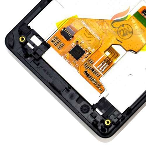 LCD Display + Touch Panel with Frame for Sony Xperia Z1 Compact(Black)