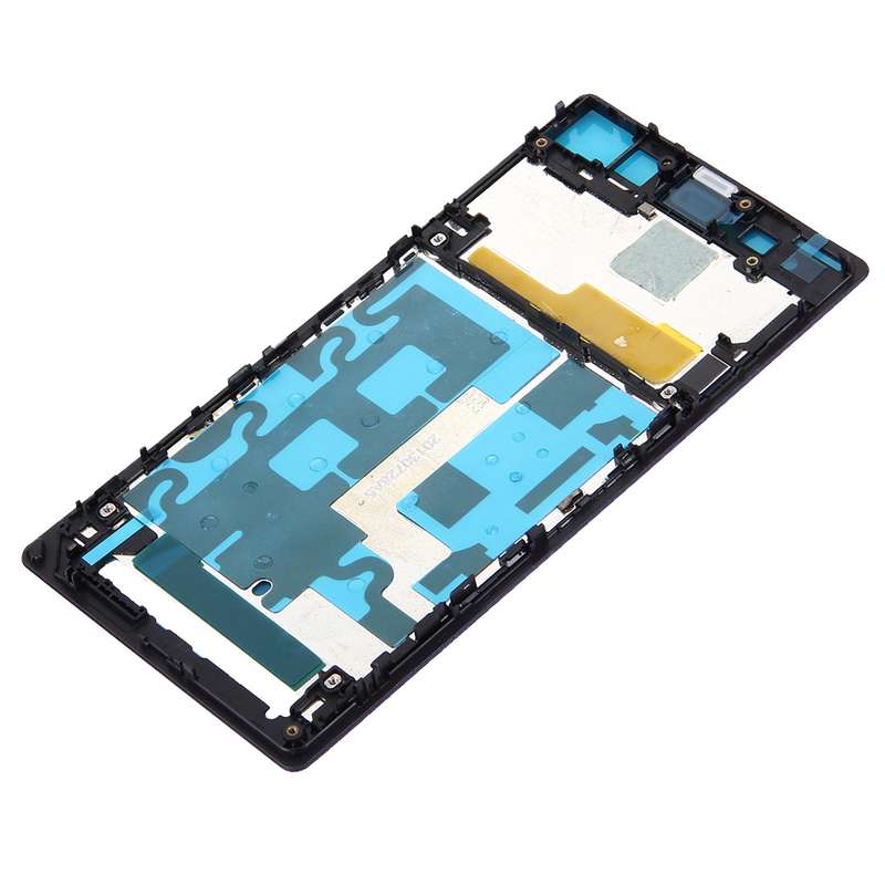 Front Housing LCD Frame Bezel Plate for Sony Xperia Z1 / C6902 / L39h / C6903 / C6906 / C6943(Purpl