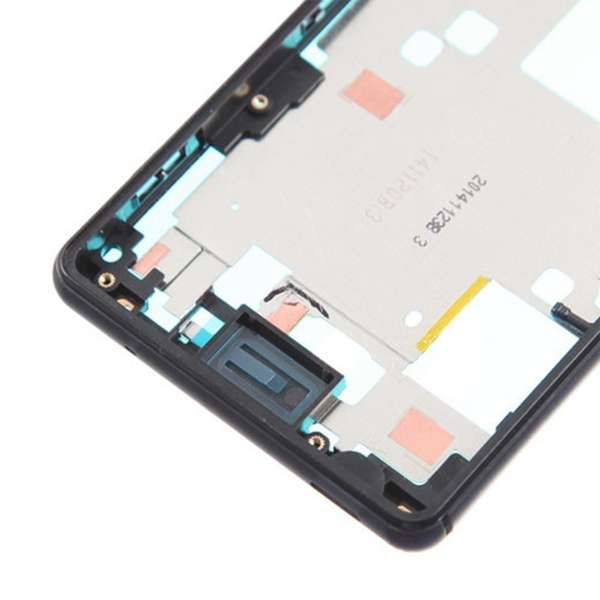 Front Housing LCD Frame Bezel Plate for Sony Xperia Z3 Compact / D5803 / D5833(White)